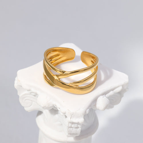 Adjustable Fashion Titanium Steel Ring
