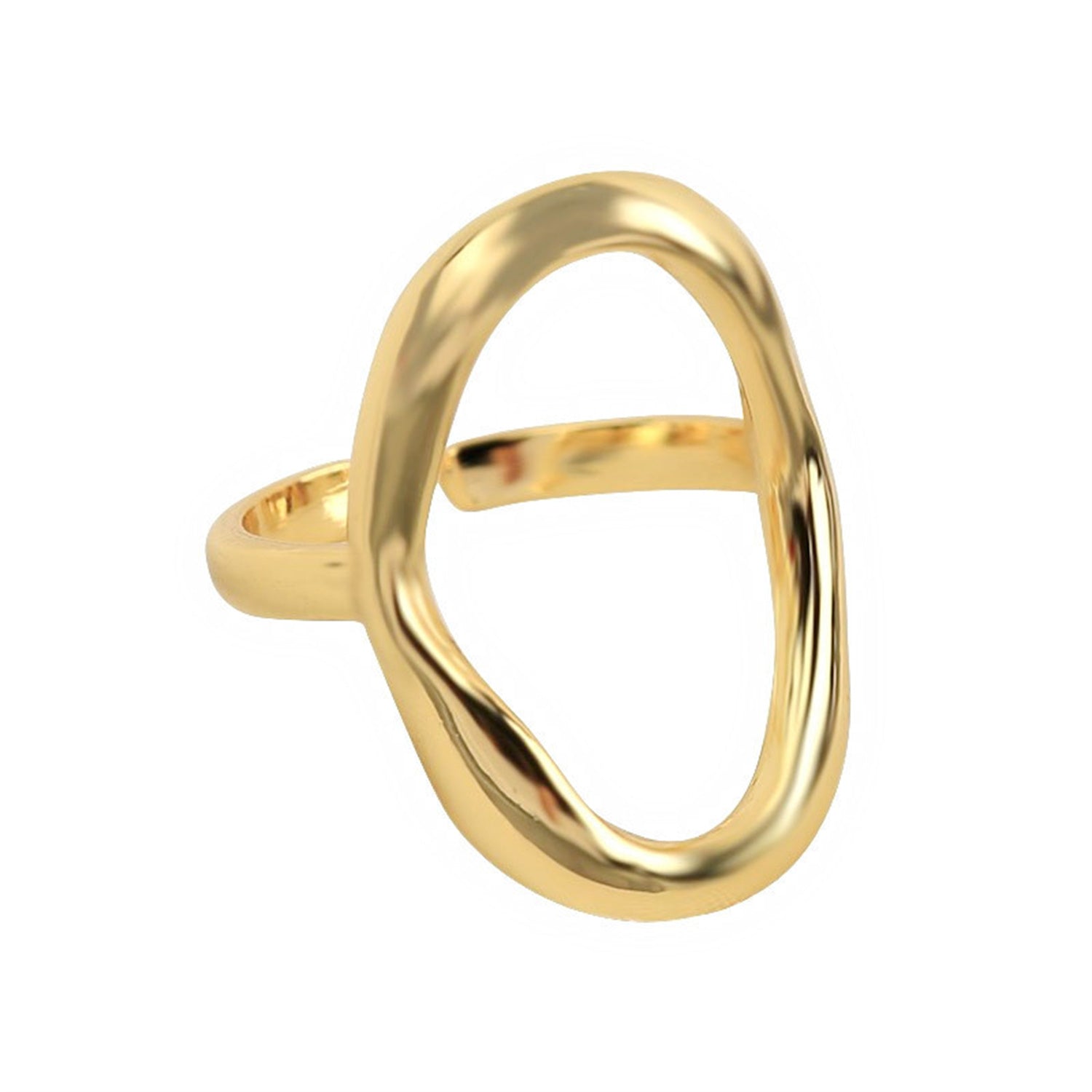 Irregular Hollow Ring Female Simple Creativity