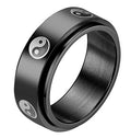 Titanium Steel Rotating Ring For Men