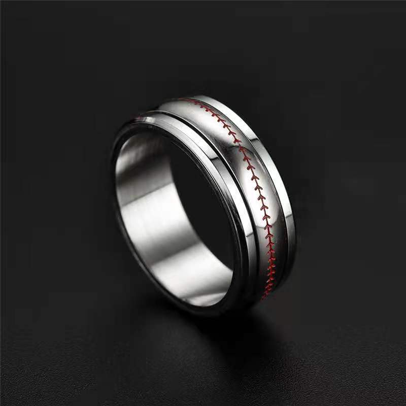 Titanium Steel Rotating Ring For Men