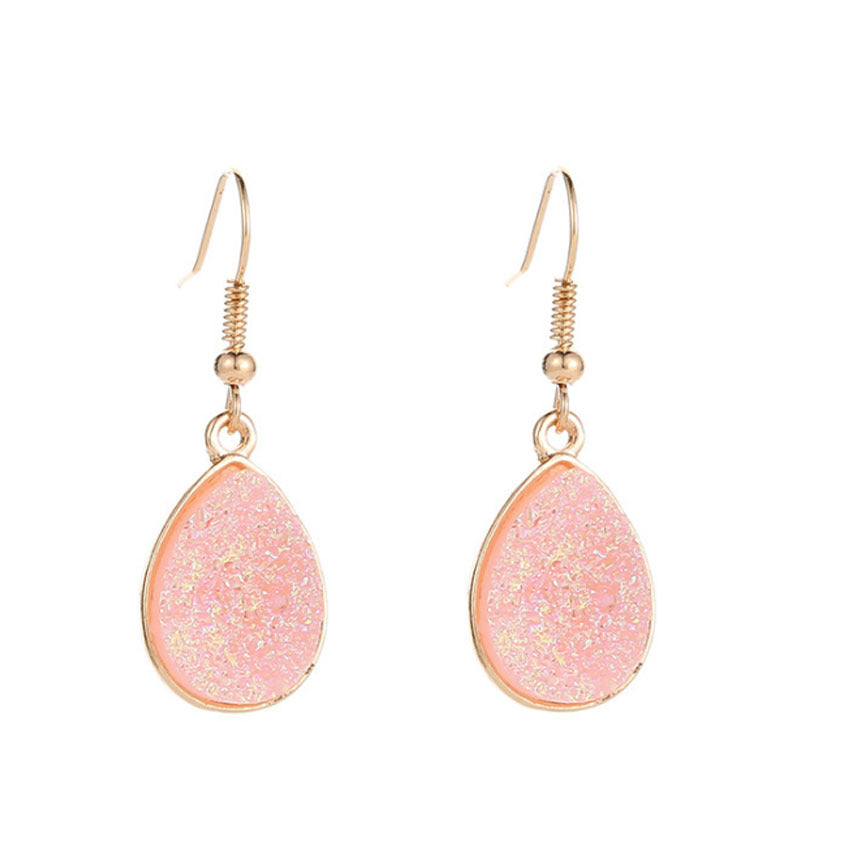 Creative Stud Earrings WISH Fashionable Minimalist Crystal Cluster Earrings