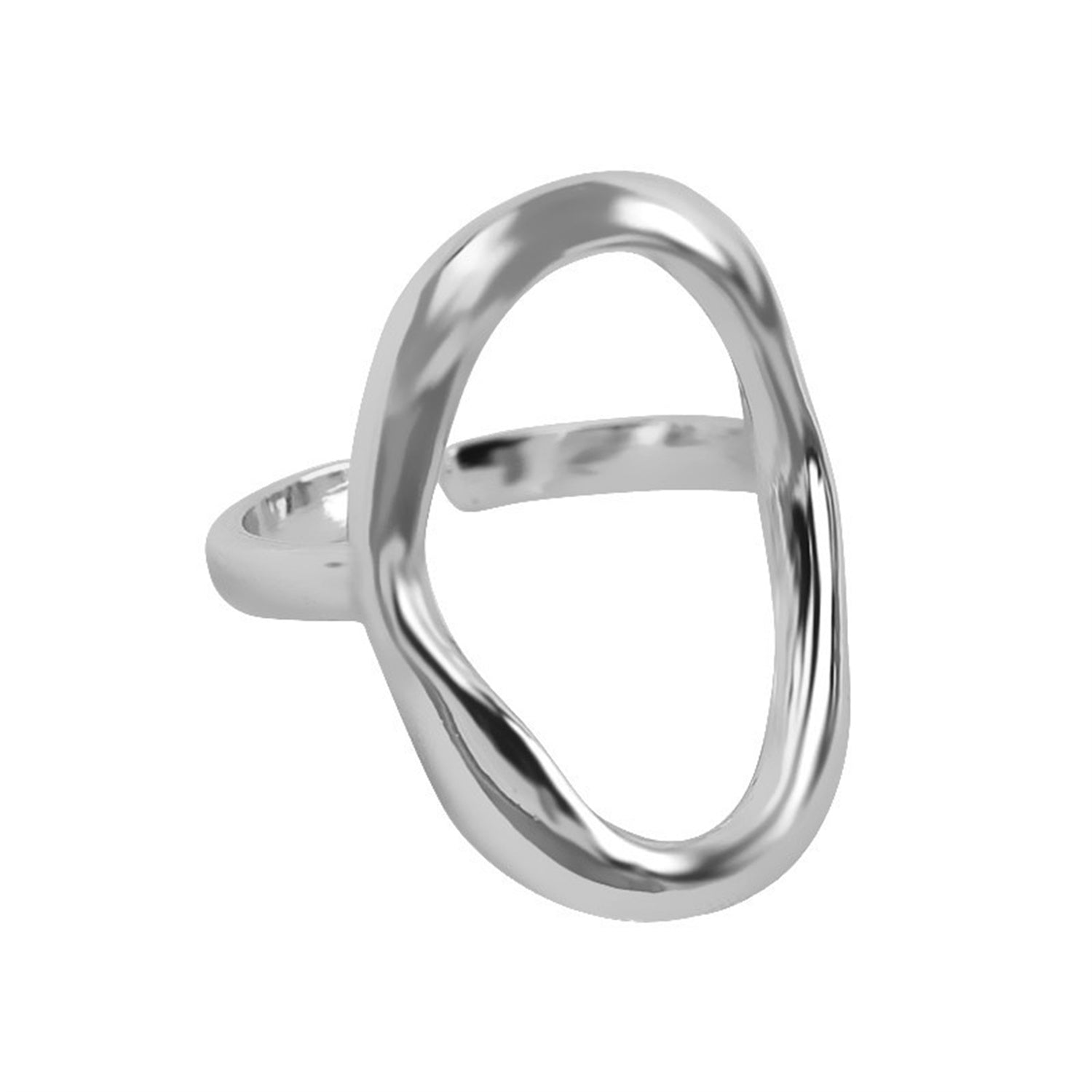 Irregular Hollow Ring Female Simple Creativity