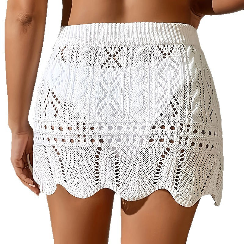 Swimsuit Cover-up Sun-protective Skirt For Women