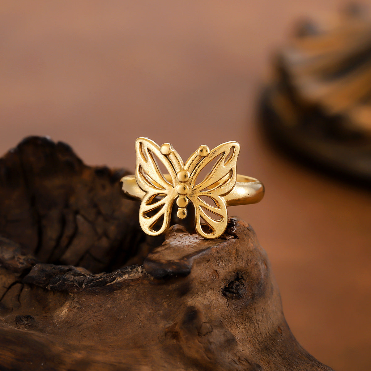 Elegant Butterfly All-Match Niche Open Ring For Women